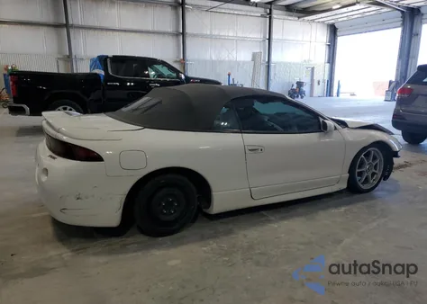 1997 Mitsubishi Eclipse Spyder Gs из США, поврежденный, VIN 4A3AX35G9VE090747